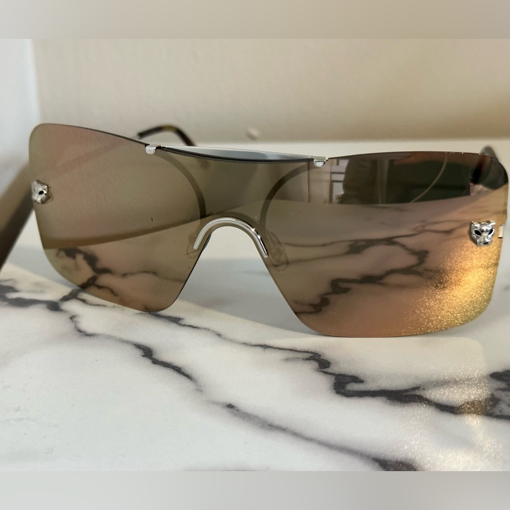 Cartier Women’s Panther Sunglasses - Picture 2 of 16